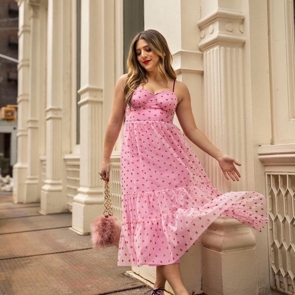 Betsey Johnson Heart Dress 🩷 - Picture 14 of 17